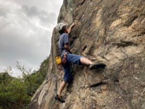 小豆島　クライミング 吉田の岩場