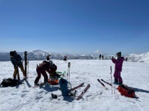 タクトBCツアー　白井岳＆吊尾根