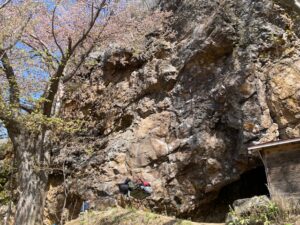 洞爺湖義経岩
北海道クライミング