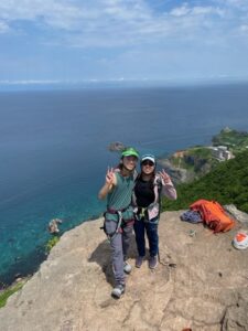 ガイドオフィス タクト 
小樽赤岩　ロッククライミング