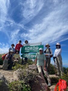 徳舜瞥山とホロホロ山
ガイドオフィス タクト 