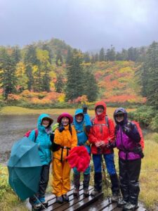 秋の大雪山紅葉ツアー高原沼めぐり