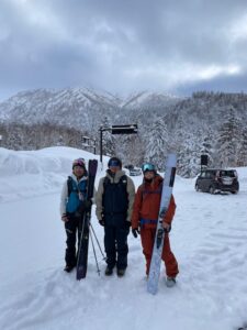 dynafit  salomon  バックカントリー　富良野岳　CB