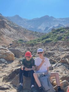 パリ発のゲスト　富良野岳
ガイドオフィス タクト