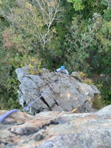 小樽赤岩　ロッククライミング