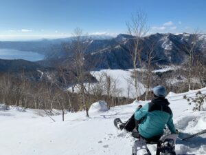 絶景スノトレ オコタンペ山