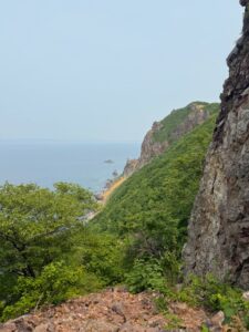 小樽赤岩　クライミング ガイドタクト 