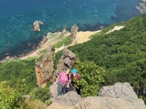 赤岩クライミング テーブルリッチ マルチピッチ