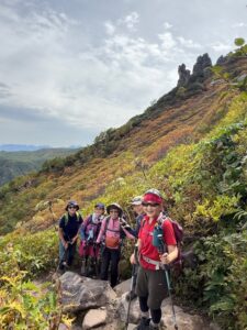 秋の紅葉　黒岳　紅葉刈り

