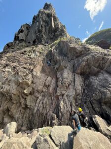 雄冬クライミング